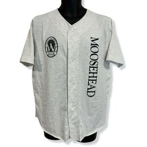 Vintage 90s Moosehead Wellington Club Baseball Jersey/T-Shirt